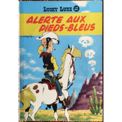 Lucky Luke T.10 / Alerte aux Pieds-Bleus / Morris / B / EO française / (1958)