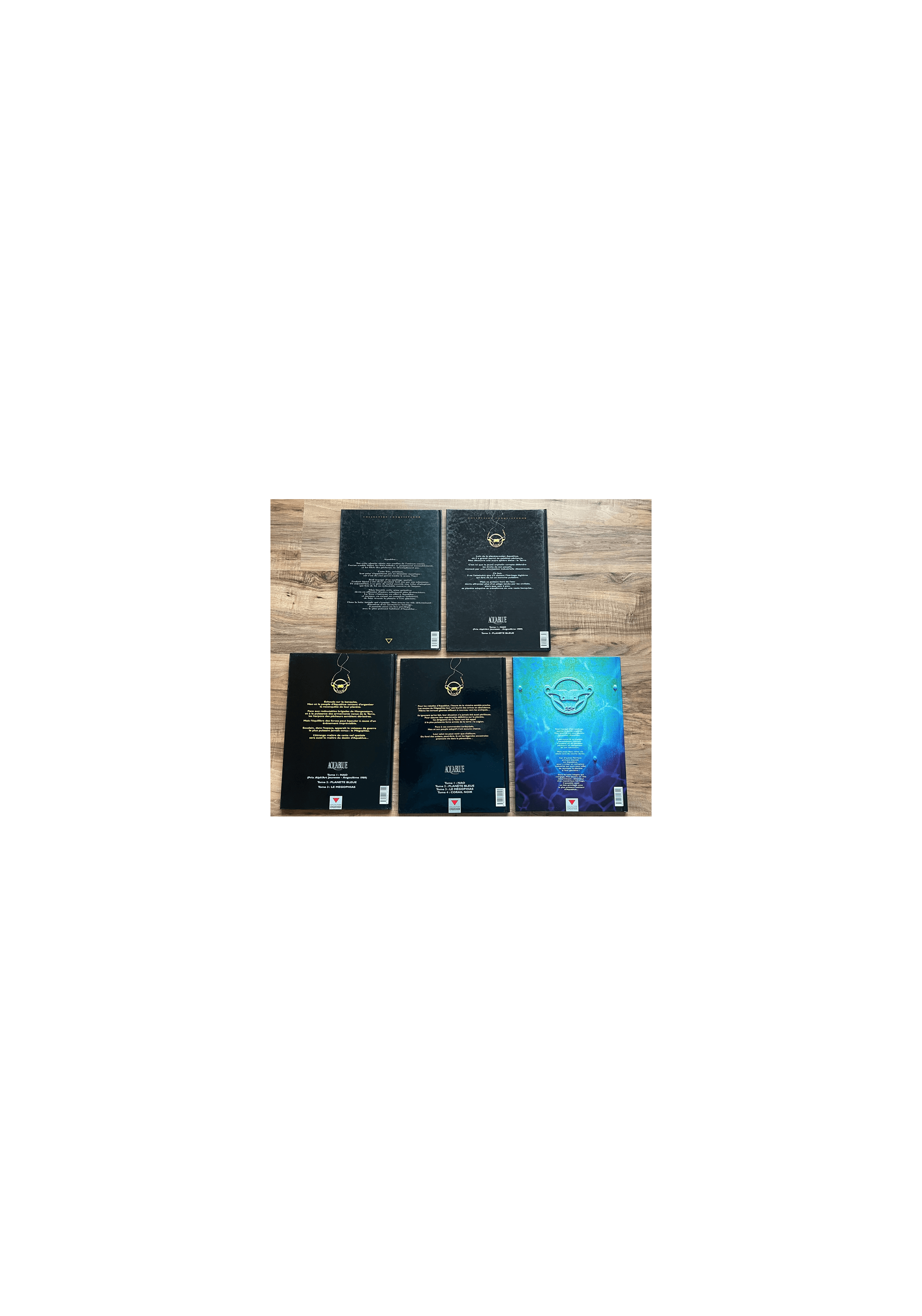 Aquablue T.01 to T.04 / 5x C - EO - (1988/2003)