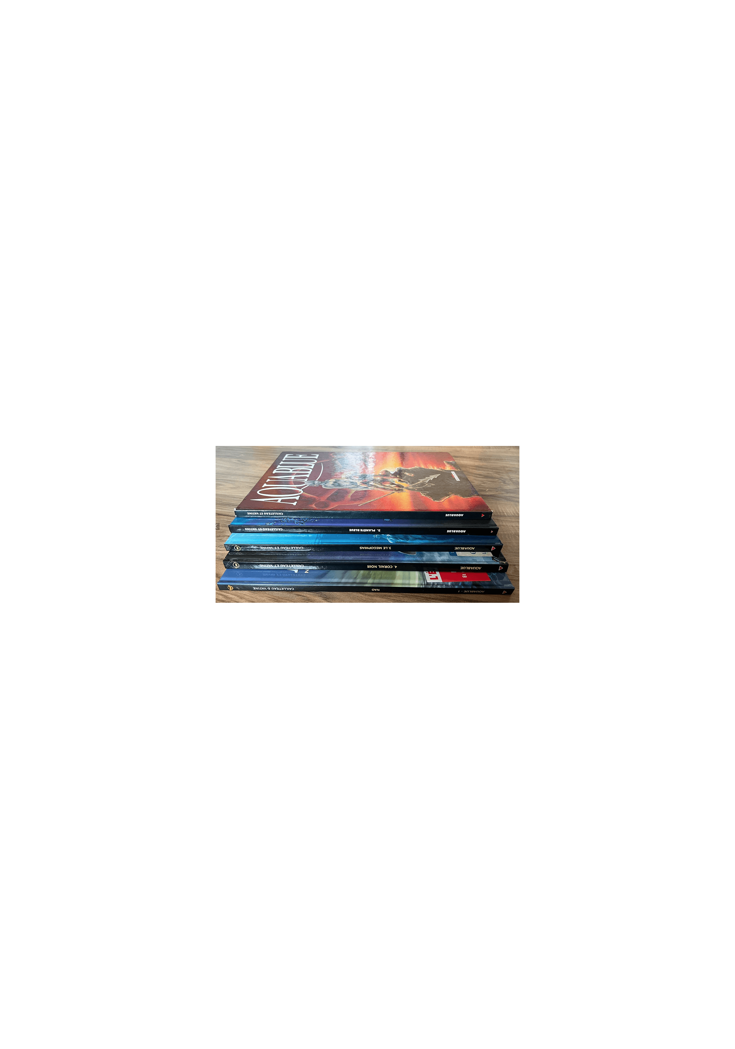 Aquablue T.01 to T.04 / 5x C - EO - (1988/2003)