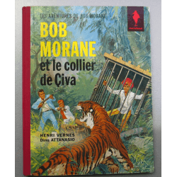Bob Morane T.04 / Bob Morane et le collier de Civa / Dédicace manuscrite / C - (1953)