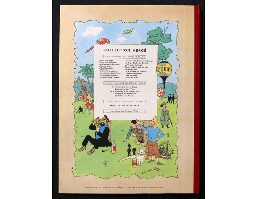Tintin Au Tibet – Édition Originale Française De 1960 (B29) – Très Bon état – Hergé
