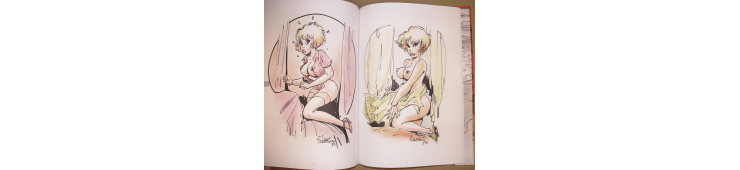 Natacha / 50 years of charm / Original drawing signed Walthery / C / (2018/2020)