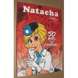 Natacha / 50 ans de charmes / Dessin original dédicacé Walthéry / C / (2018/2020)