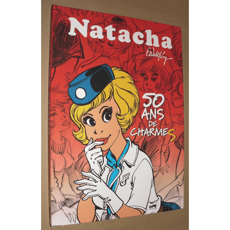 Natacha / 50 years of charm / Original drawing signed Walthery / C / (2018/2020)