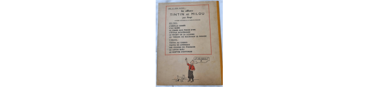 Tintin T.12 / Hergé / Le trésor de Rackham le Rouge (A24) - C - EO - (1945)