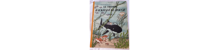 Tintin T.12 / Hergé / Le trésor de Rackham le Rouge (A24) - C - EO - (1945)