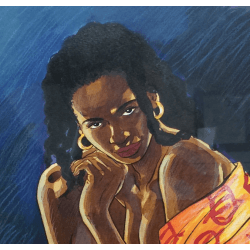 Original Warnauts Eric / Format 45 xm x 30 Cm / Signé