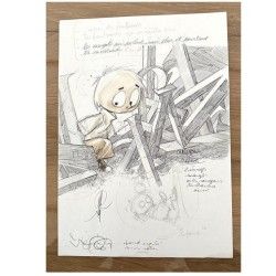 Original Petit Pierrot / Alberto Varanda / A4 / SIgné