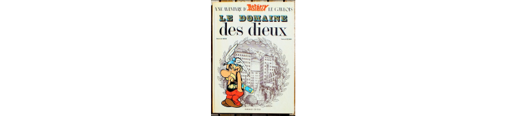 Astérix T.17/ Le domaine des dieux / Uderzo / EO / 1971