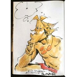 Trolls de Troy T.03 / Comme un Vol de Pétaures / Dédicace couleur Mourier / C / EO / 1999