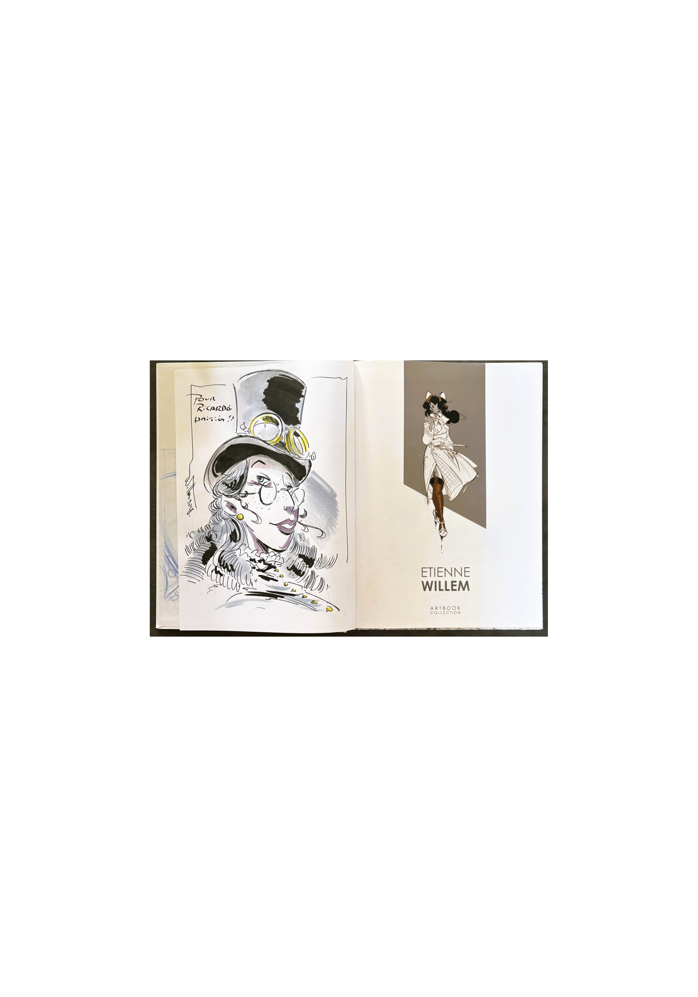 Etienne Willem / Artbook Collection + dédicace couleur / EO / 2017