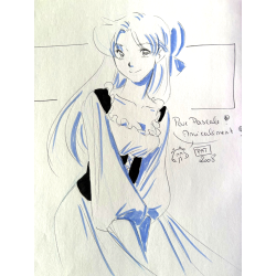 La Rose Ecarlate T.01 / Je Savais que je te Rencontrerais / Dédicace couleur Patricia Lyfoung / EO / 2005