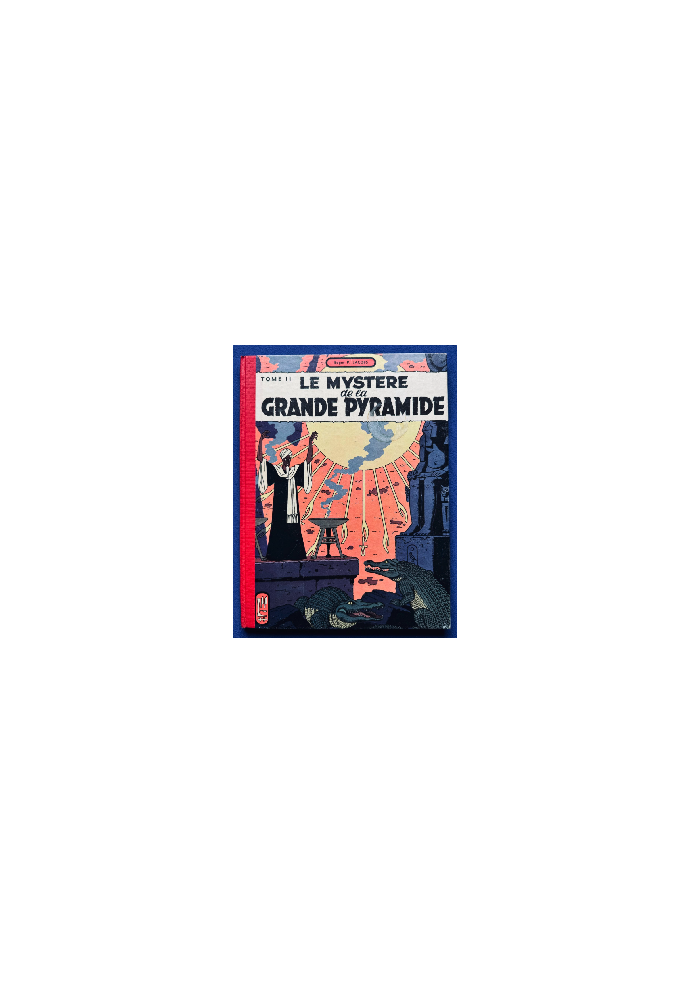 Blake & Mortimer T.04 / Le Mystère de la Grande Pyramide T.02 / C / EO / 1955