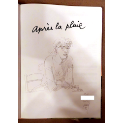 Le Cahier Bleu T.02 / Après la pluie / Dédicace Juillard / EO / 1998