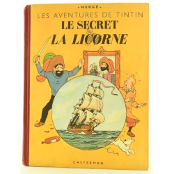 Tintin / Le secret de la Licorne / Hergé / 1947 / B1