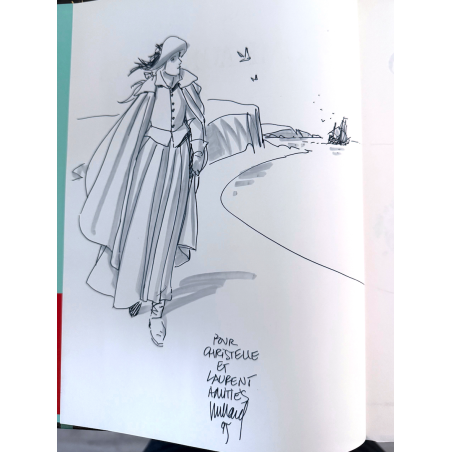 Plume aux vents T.01 avec bandeau  / La folle et l'assassin / Dédicace Juillard / EO / 1995