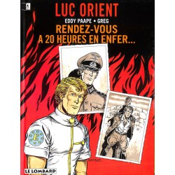 Luc Orient / Rendez-vous à 20 heures en enfer... / EO / 1994