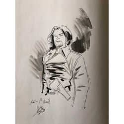 Hérenguel / Edward John Trelawnay T.03 / Dédicace Hérenguel / EO / 1999