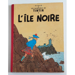 Tintin T.07 / L'île noire / Hergé / 1958 / B25