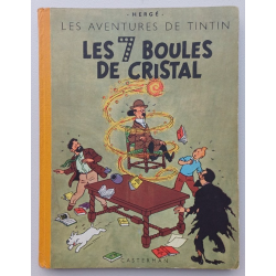 Tintin T.13 / Les 7 boules de cristal / Hergé / B3 - C - 1949