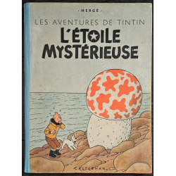 Tintin T.10 / L'étoile mystérieuse / Hergé / B1 / Album (restauré) / 1946