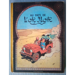 Tintin T15 / Au Pays de l'Or Noir / Hergé / B4 / C / EO / 1950