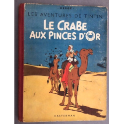 Tintin T.09 / Le crabe aux pinces d'or / Hergé / A18 Grande image / N&B / 1942
