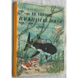 Tintin T.12 / Le Trésor de Rackham Le Rouge (A24) / Hergé / C / EO / 1945