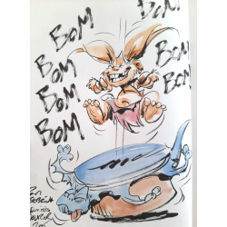 Trolls de Troy T.08 / Rock'n troll attitude + ex-libris / Dédicace Mourier / C - 1 Album / EO / 2005