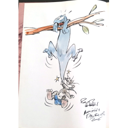 Trolls de Troy T.09 / Les Prisonniers du Darshan 1 + ex-libris / Dédicace Mourier / C / EO / 2006