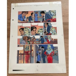 Kas / Original + Mise en couleurs / Halloween Blues / Format A4