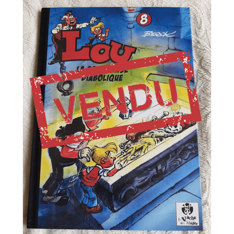 Lou T.08 / La Cornemuse diabolique + ex-libris + dédicace - C - TL - (2011)