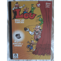 Lou T.10 / Lou brûle les planches / Berck / ex-libris + dédicace - C - TL - (2012)