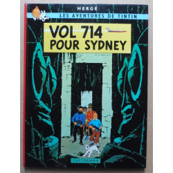 Tintin T.22 / Vol 714 pour Sydney / Hergé / B37, 1er tirage / C / 1 Album / EO / 1968