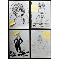 M.99 T.01 à T.04 / 4 x C / 4 Dédicaces Speltens / EO / 2006 à 2010