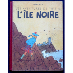 Tintin T.07 / L'Île noire / Hergé / A20 / C / EO couleurs / 1943
