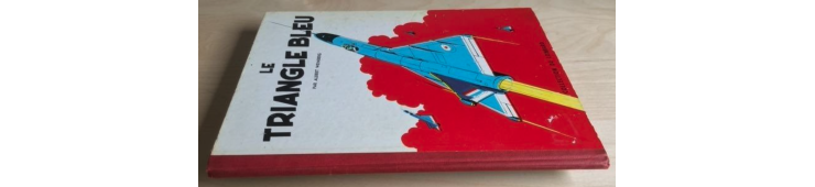 Dan Cooper T.01 / Le Triangle bleu / C / EO belge / 1957