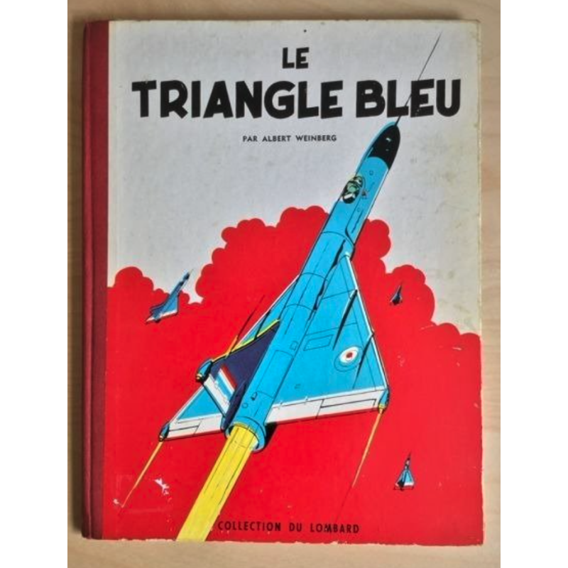 Dan Cooper T.01 / Le Triangle bleu / C / EO belge / 1957
