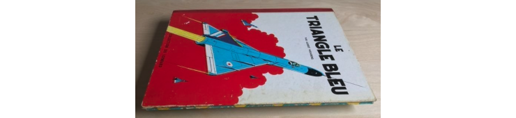 Dan Cooper T.01 / Le Triangle bleu / C / EO belge / 1957